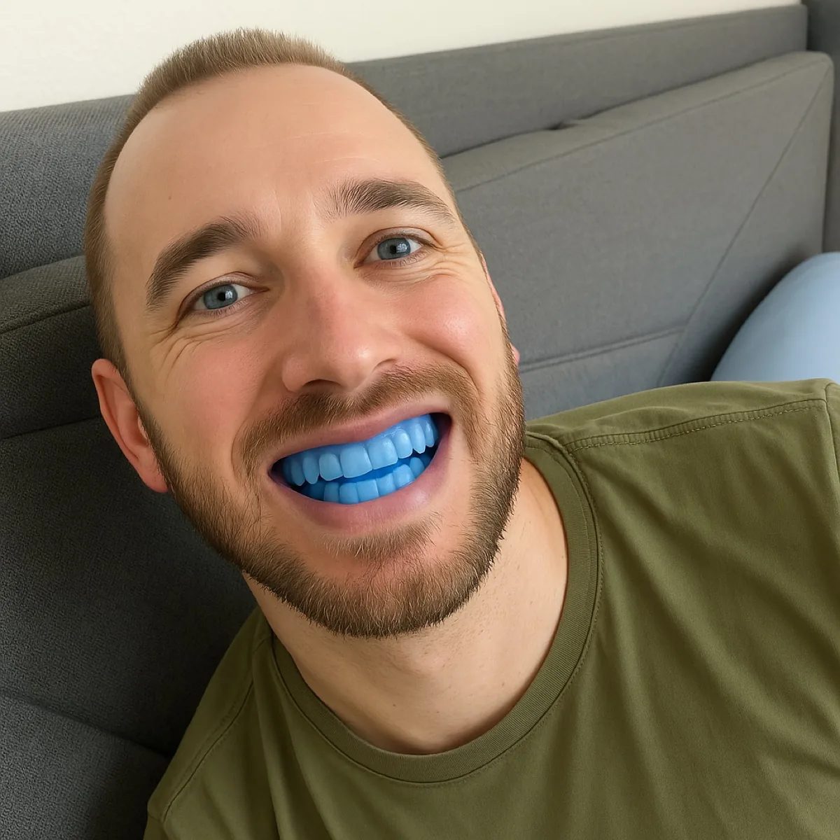 Customer wearing Hushvel